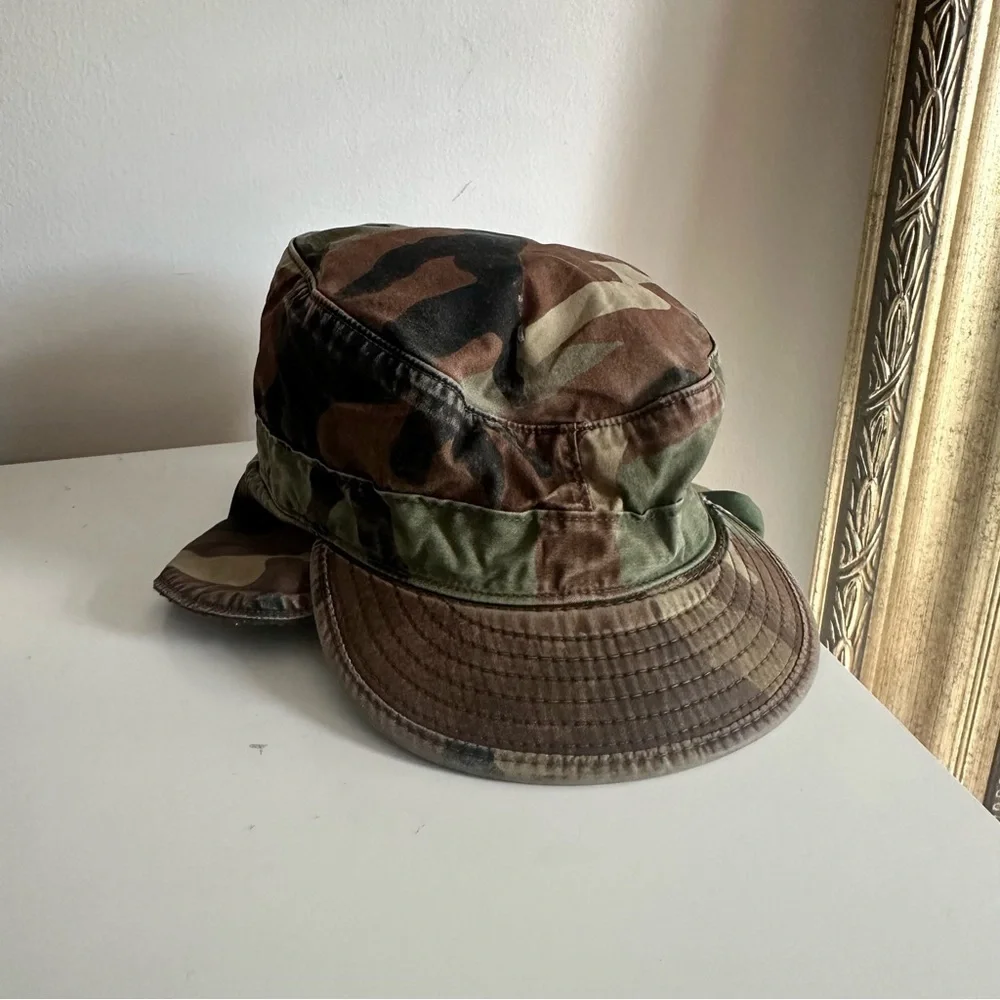 US Military‎ Issued GI Patrol Camouflage Cap Men’s 7 3/4